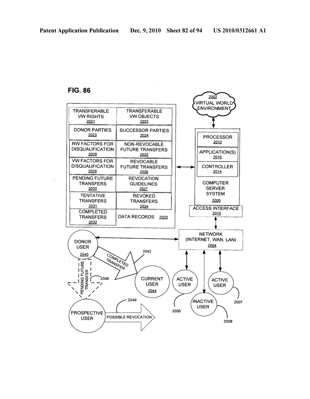 Virtual world reversion rights - diagram, schematic, and image 83