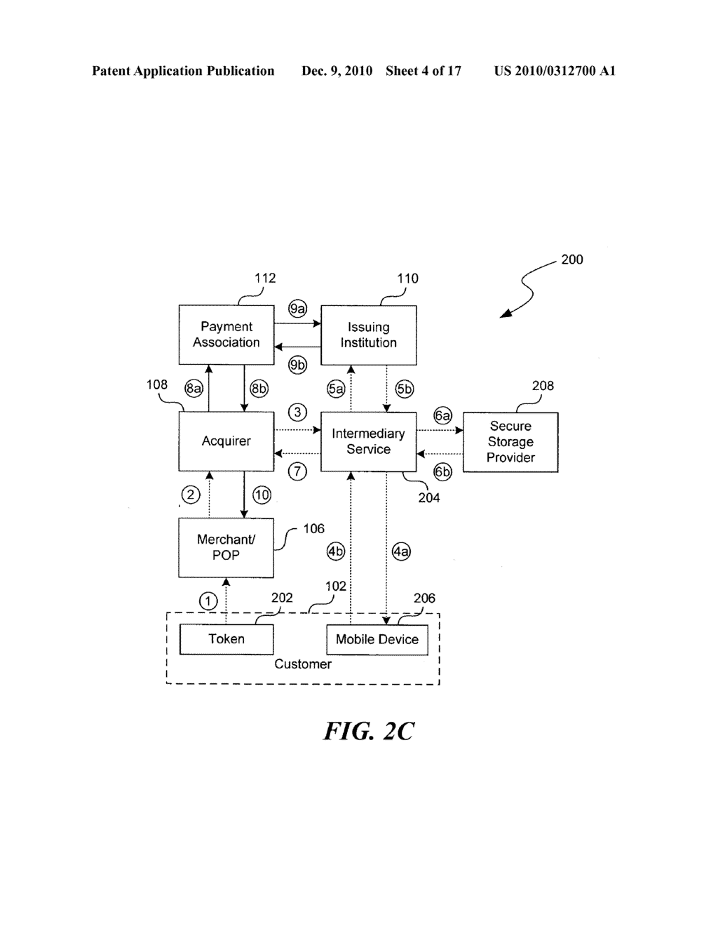 SYSTEM AND METHOD FOR MANAGING STATUS OF A PAYMENT INSTRUMENT - diagram, schematic, and image 05