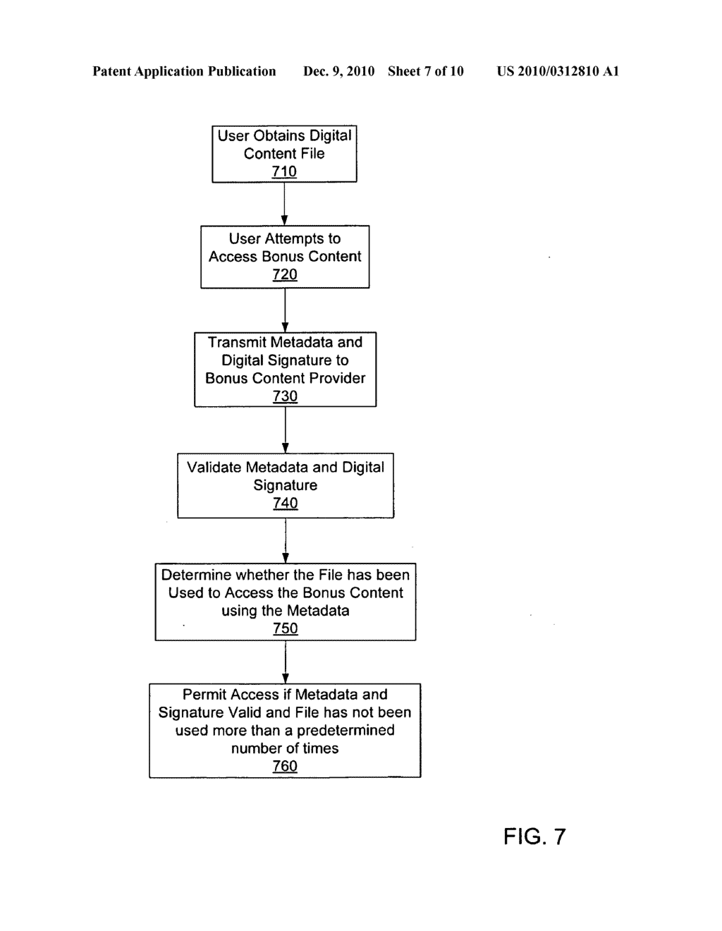 SECURE IDENTIFICATION OF MUSIC FILES - diagram, schematic, and image 08