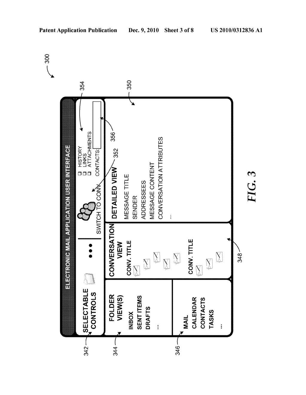 TRAVERSING BETWEEN ELECTRONIC MAIL AND REAL TIME COMMUNICATIONS - diagram, schematic, and image 04