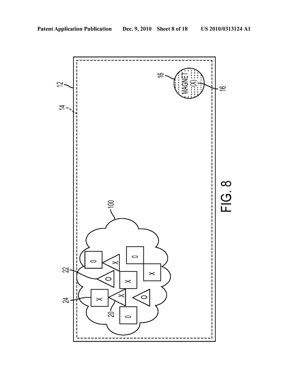 MANIPULATION OF DISPLAYED OBJECTS BY VIRTUAL MAGNETISM - diagram, schematic, and image 09