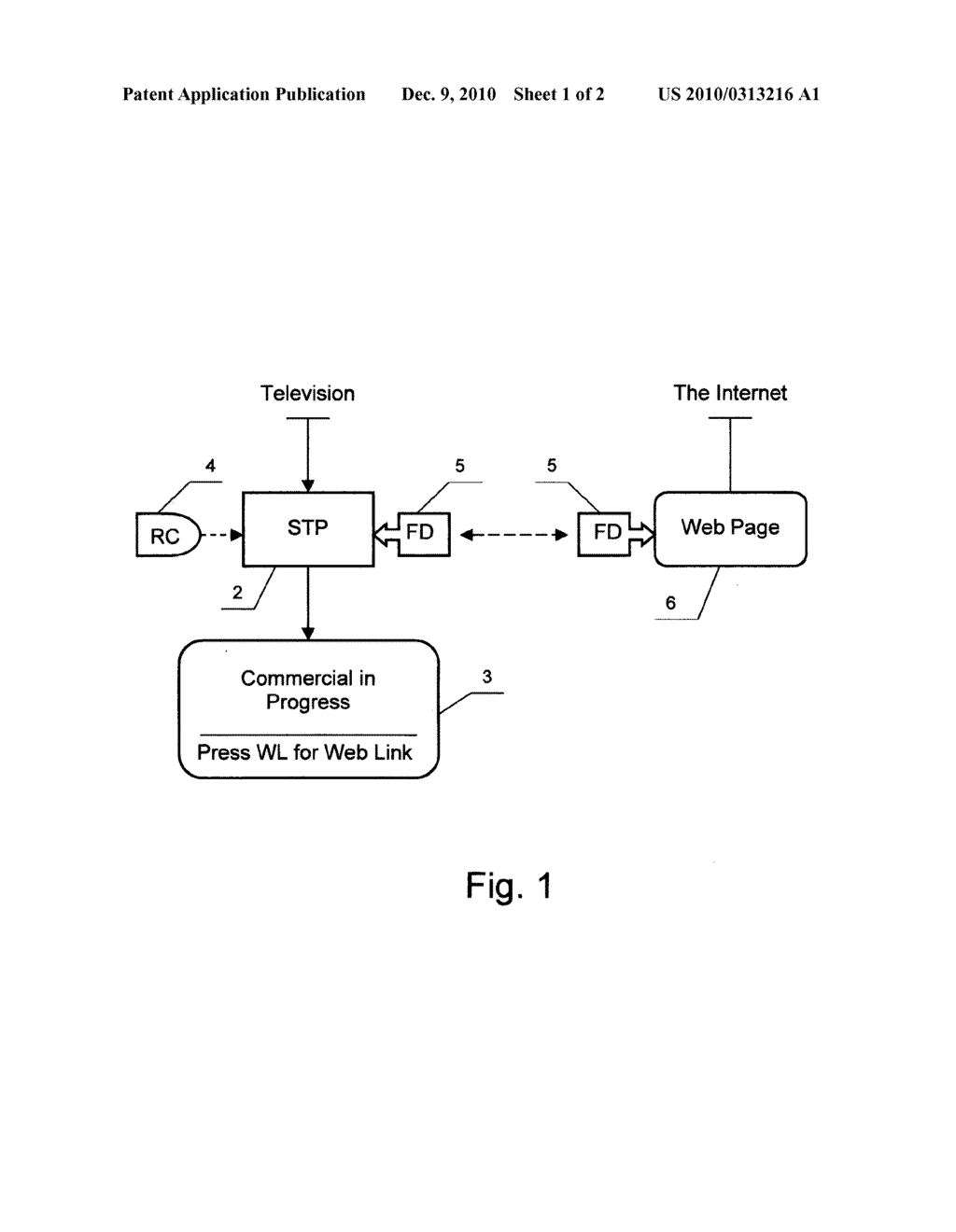 Integration of television advertising with internet shopping - diagram, schematic, and image 02