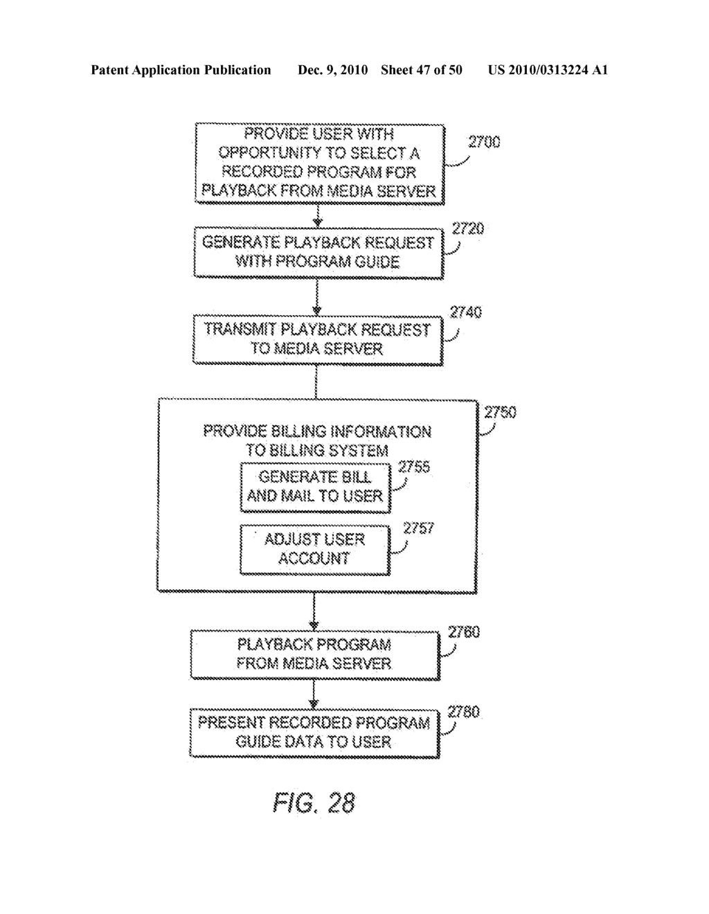 CLIENT-SERVER BASED INTERACTIVE TELEVISION PROGRAM GUIDE SYSTEM WITH REMOTE SERVER RECORDING - diagram, schematic, and image 48