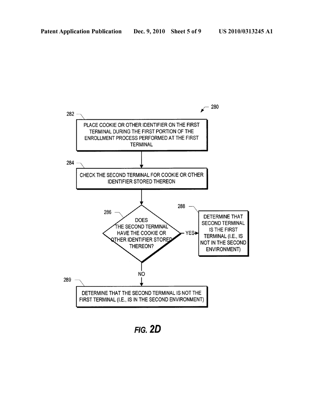 AUTHENTICATION ENGINE FOR ENROLLMENT INTO A COMPUTER ENVIRONMENT - diagram, schematic, and image 06