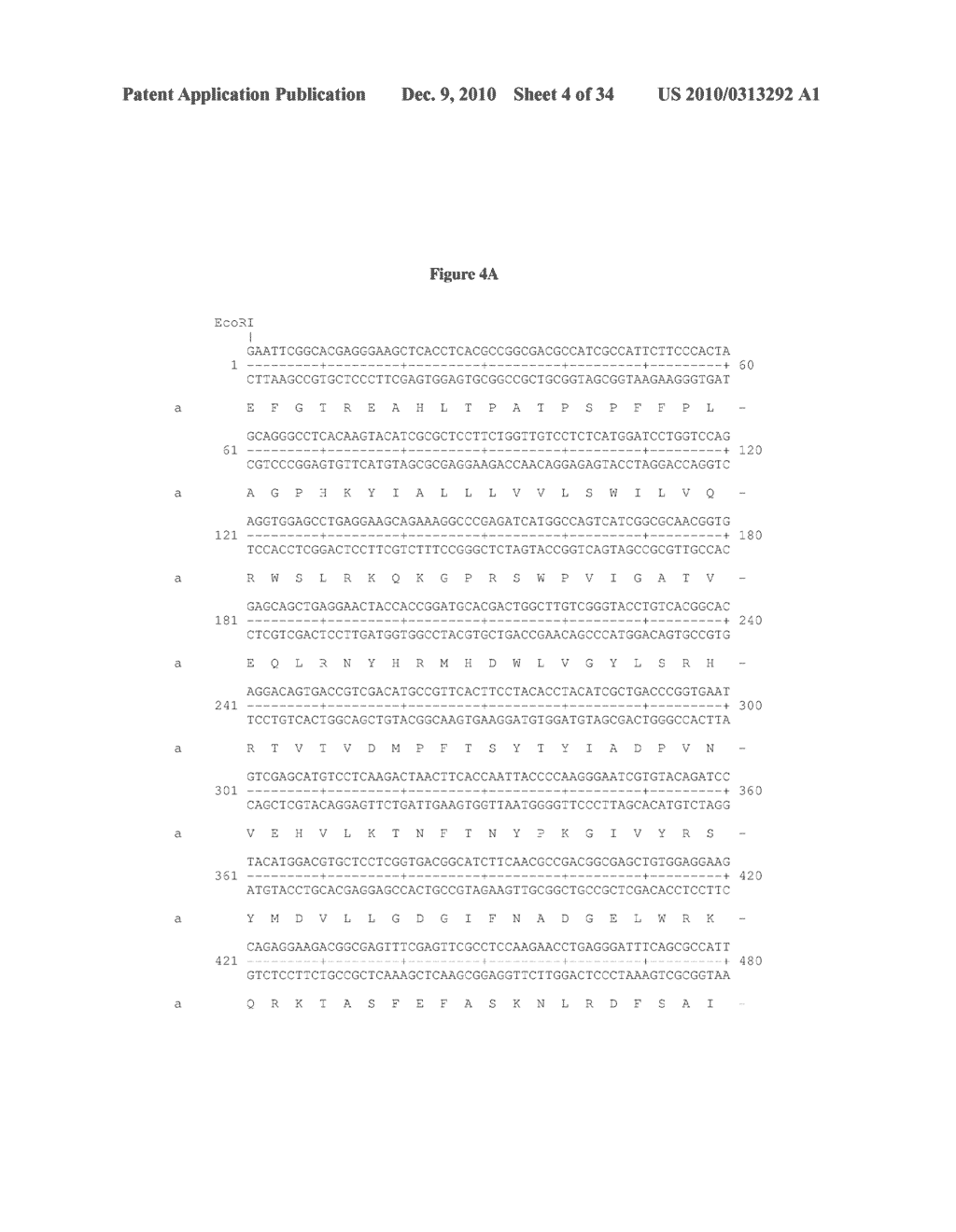 NUCLEOTIDE SEQUENCES MEDIATING PLANT MALE FERTILITY AND METHOD OF USING SAME - diagram, schematic, and image 05