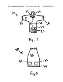 BODY COVER WITH RETRACTABLE BOTTOM PORTION diagram and image