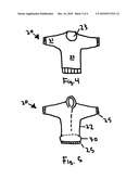 BODY COVER WITH RETRACTABLE BOTTOM PORTION diagram and image