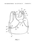 Cut away vest diagram and image