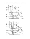 Method and Apparatus Utilizing Irrigation Drippers for Minimizing Water from Being Wasted in Toilets diagram and image