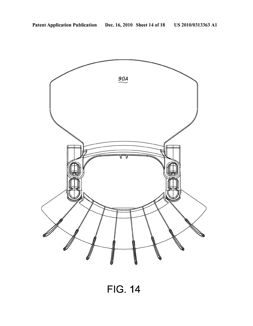 AUTOMATIC SWIMMING POOL CLEANERS AND BODIES, FEET, DISCS, AND OTHER COMPONENTS THEREOF - diagram, schematic, and image 15