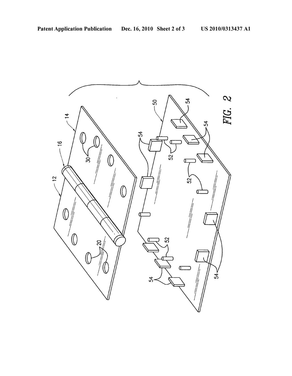 Screw guide for pre-drilled holes in hinges - diagram, schematic, and image 03