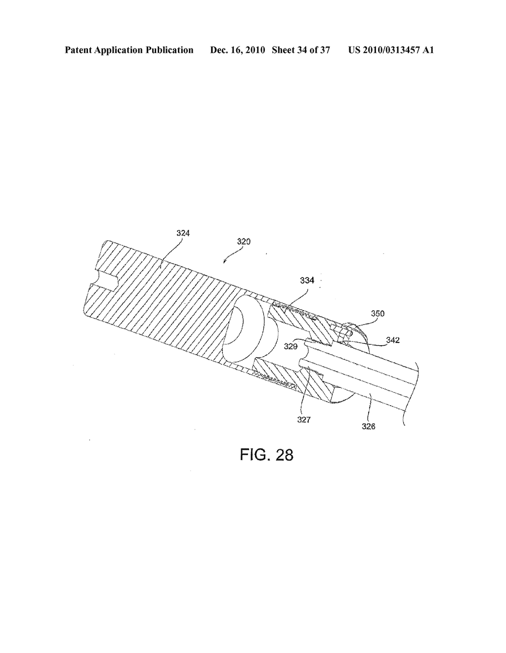 BLANK FIRING ADAPTER FOR FIREARM - diagram, schematic, and image 35