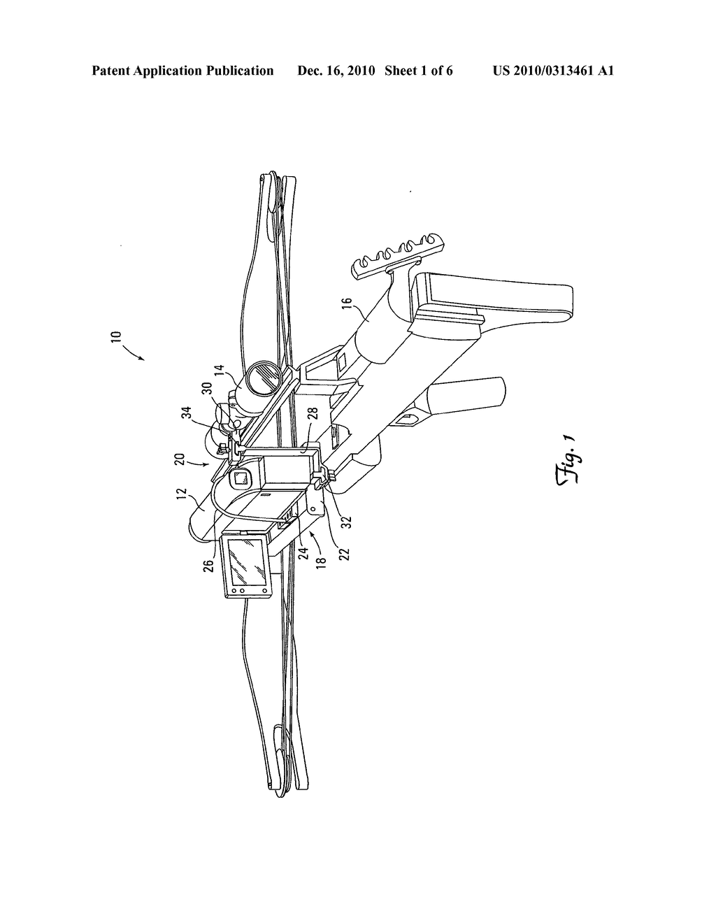 Electronic device mount system with strap - diagram, schematic, and image 02