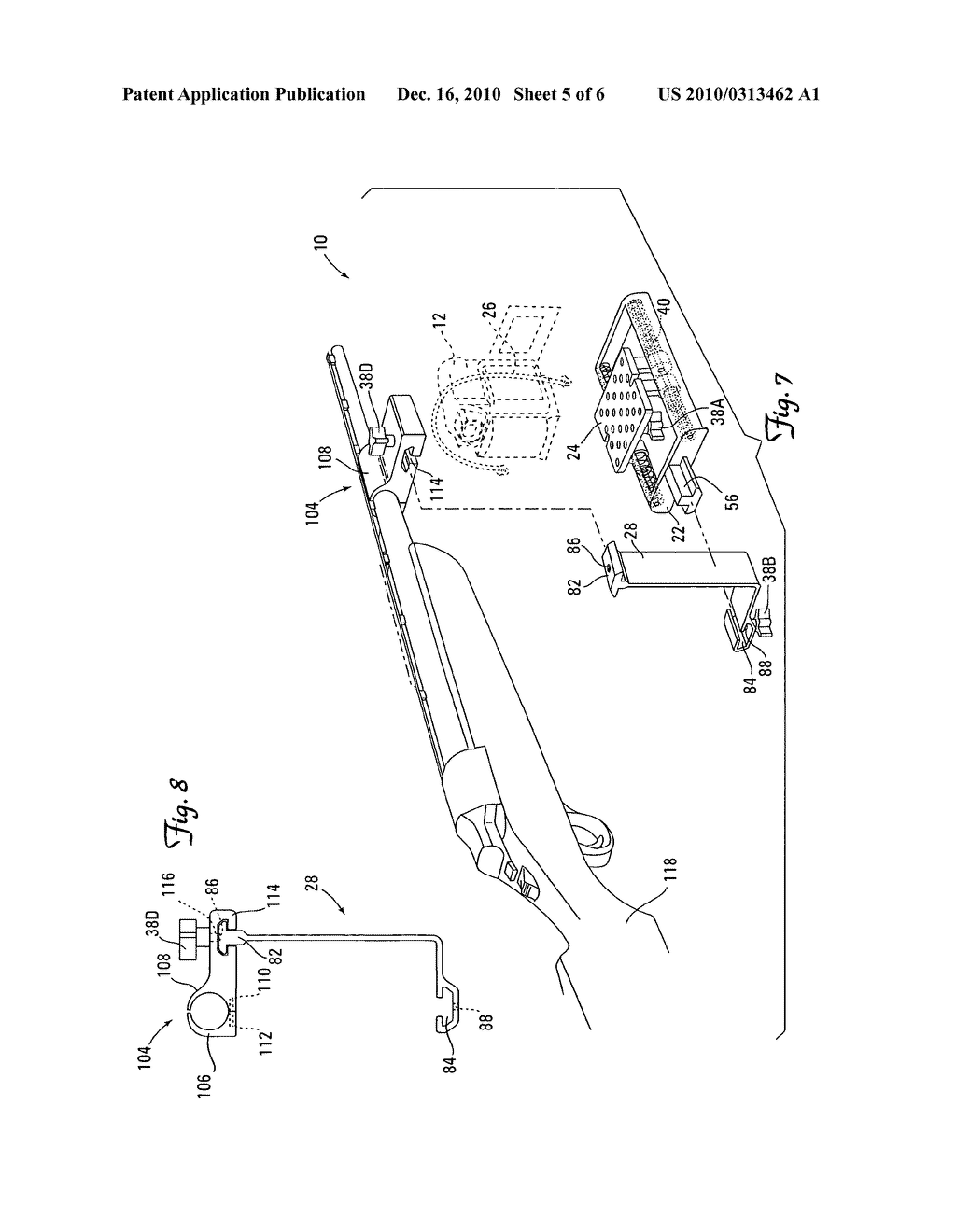 Electronic device mount system for weapons - diagram, schematic, and image 06