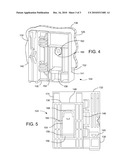 Double Acting Snap-In Glass Retention for a Vehicle Door diagram and image