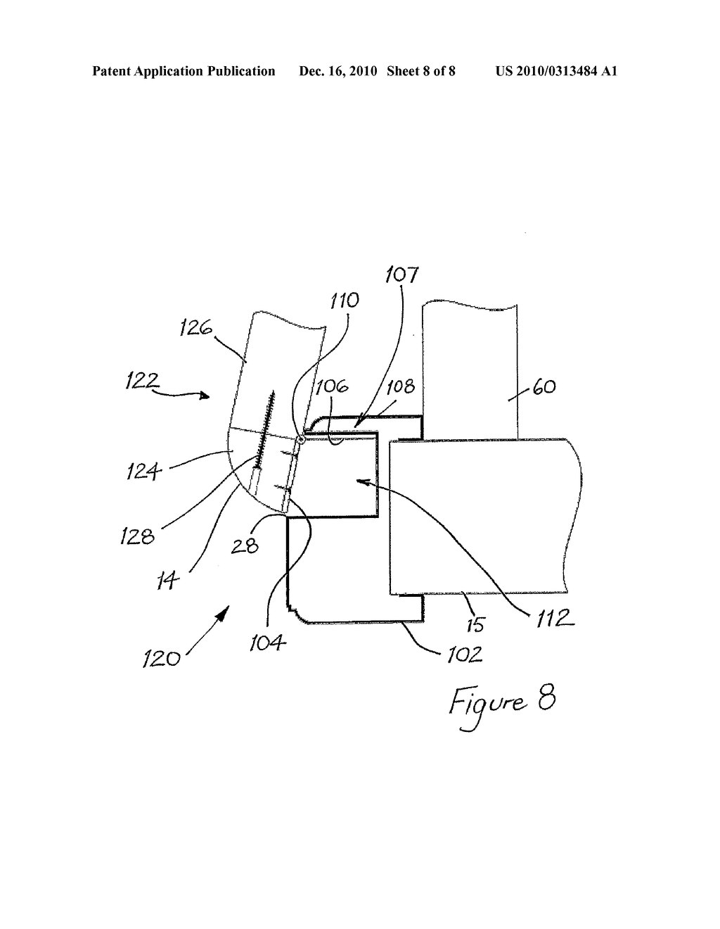 Child Safe Door, Frame and Hinge Assembly - diagram, schematic, and image 09