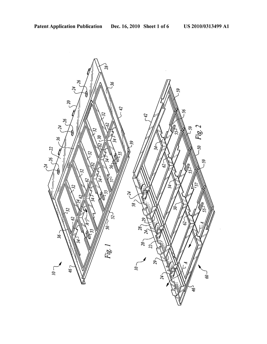 Roof mounting bracket for photovoltaic power generation system - diagram, schematic, and image 02