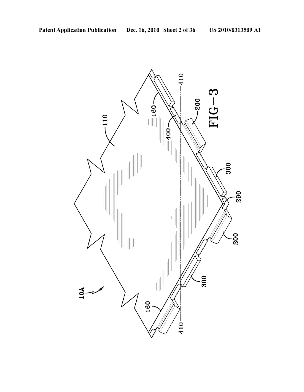 MEDALLION INSERT FOR MODULAR FLOORING ASSEMBLIES - diagram, schematic, and image 03