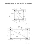 VERTICAL FRAME INTENDED FOR THE CONSTRUCTION OF A FRAME SUPPORT, A SUPPORTING SCAFFOLD AND/OR A SUPPORTING SCAFFOLD TOWER diagram and image