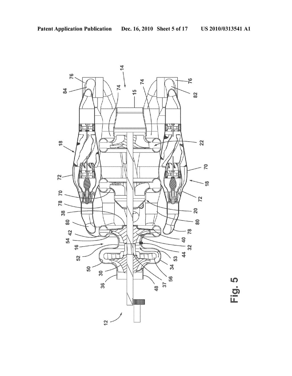 TURBINE ENGINE FOR VEHICLE - diagram, schematic, and image 06