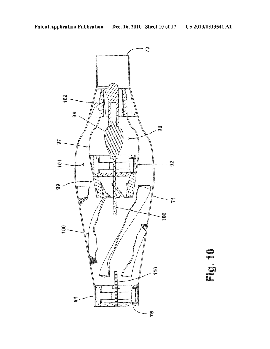 TURBINE ENGINE FOR VEHICLE - diagram, schematic, and image 11