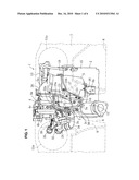 TURBOCHARGED ENGINE FOR VEHICLE diagram and image