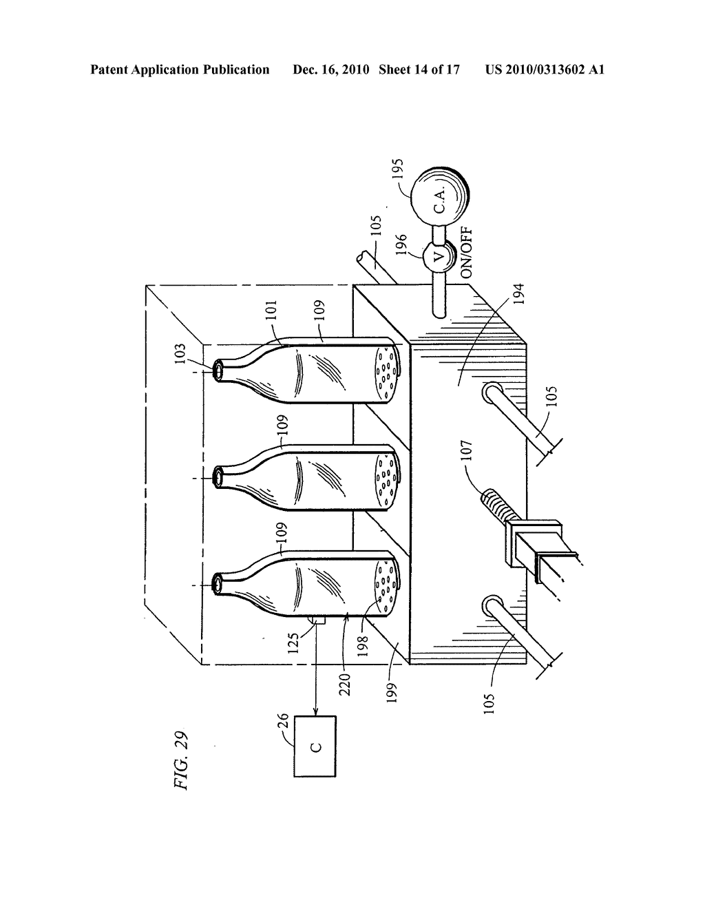 Glass Container Forming Machine and Method - diagram, schematic, and image 15