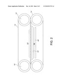  CHAIN CUTTER FOR CONTINUOUSLY FORMING CENTER-FILLED GUM PIECES diagram and image