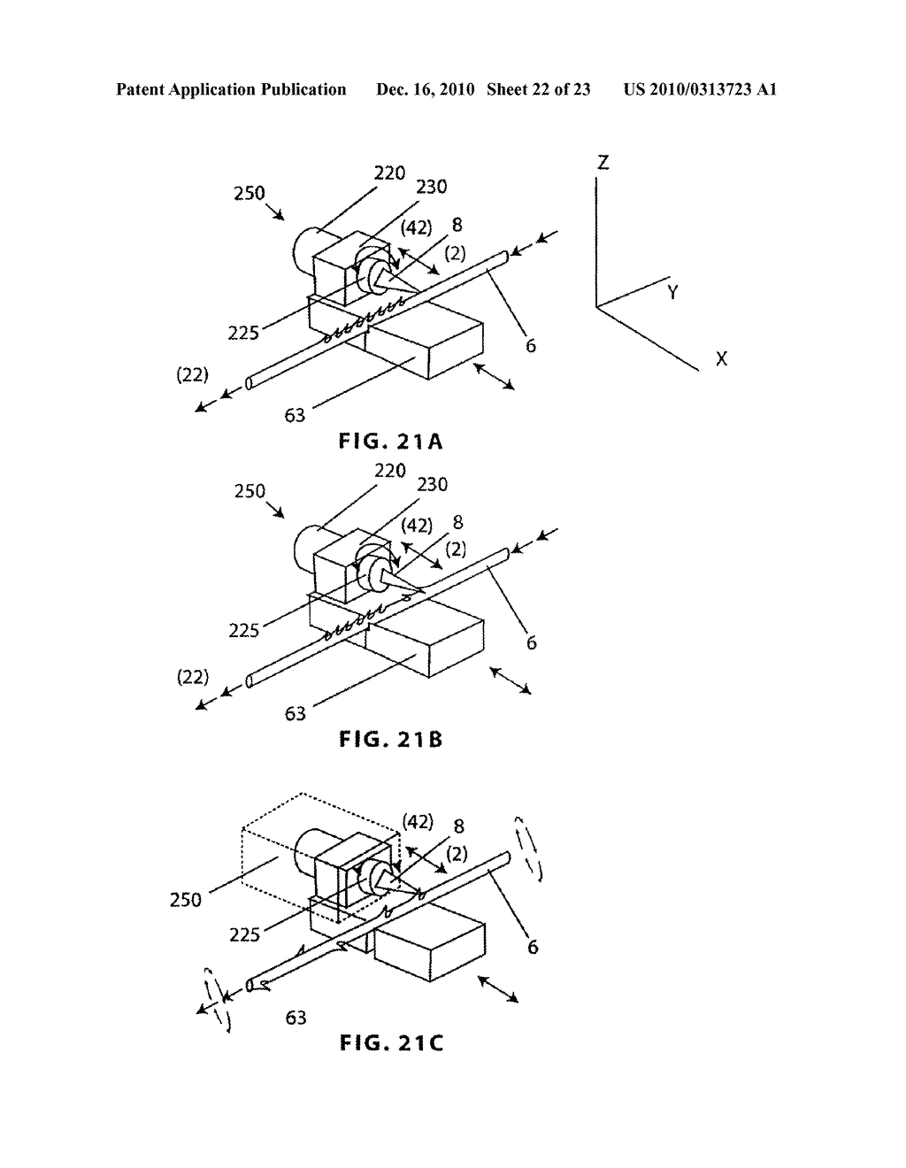 SYSTEM FOR CUTTING A SUTURE TO CREATE TISSUE RETAINERS OF A DESIRED SHAPE AND SIZE - diagram, schematic, and image 23