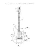 Stringed Instrument for Connection to a Computer to Implement DSP Modeling diagram and image