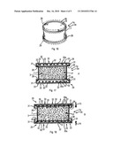 FUNNEL ELEMENT FOR MOCHA PROVIDED WITH PERFORATION MEANS AND CARTRIDGE THEREFOR diagram and image