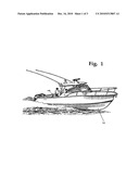 Fish handling and bait rigging island in power boats diagram and image