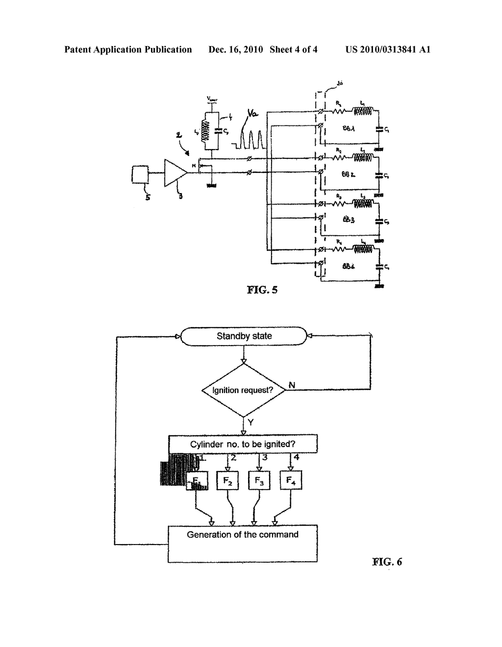 CONTROL OF A PLURALITY OF PLUG COILS VIA A SINGLE POWER STAGE - diagram, schematic, and image 05