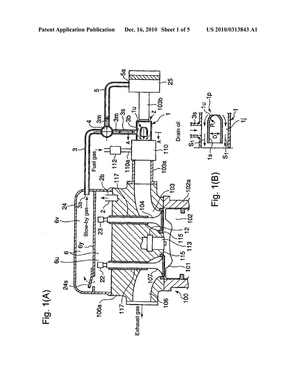 LUBRICATION DEVICE FOR GAS ENGINE - diagram, schematic, and image 02