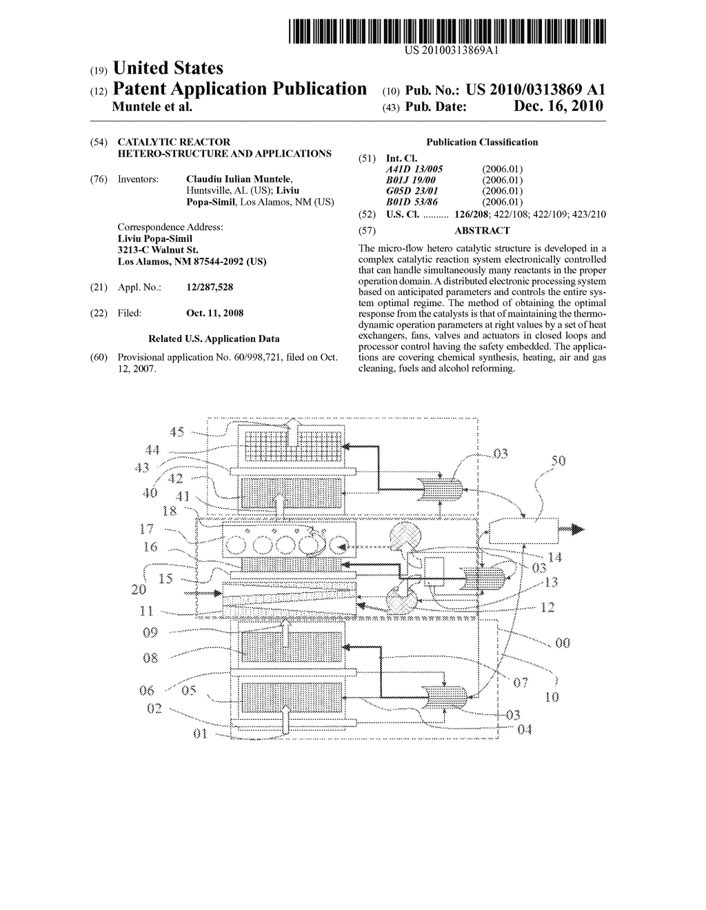 Catalytic reactor hetero-structure and applications - diagram, schematic, and image 01