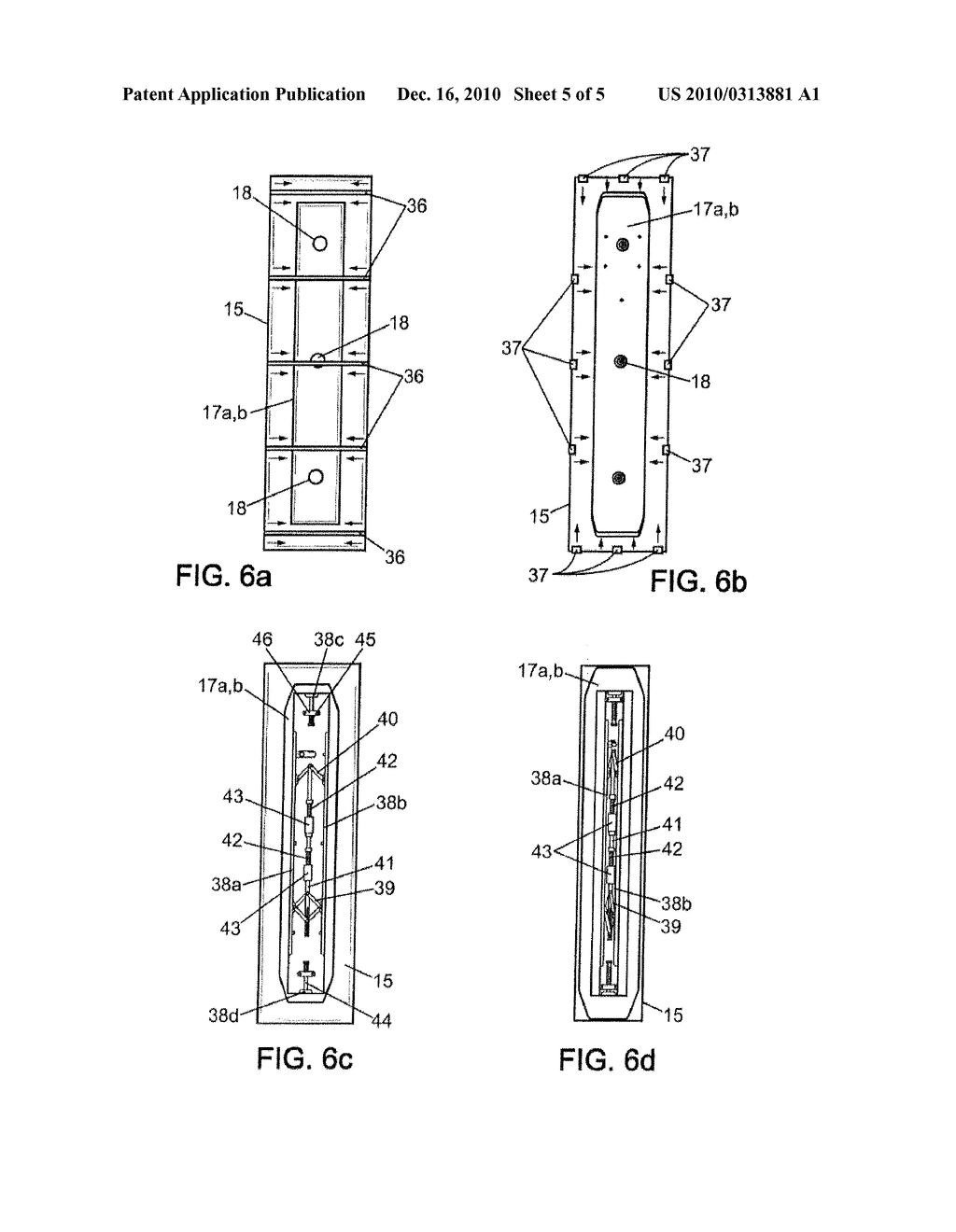 Shutter Having a Swellable Peripheral Seal and Shutting System Comprising It, for a Multiple-Chamber Furnace Port - diagram, schematic, and image 06