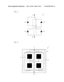 SOLAR BATTERY MODULE, AND ELECTRONIC COMPONENT, ELECTRIC COMPONENT AND ELECTRONIC APPARATUS MOUNTING THE SAME diagram and image