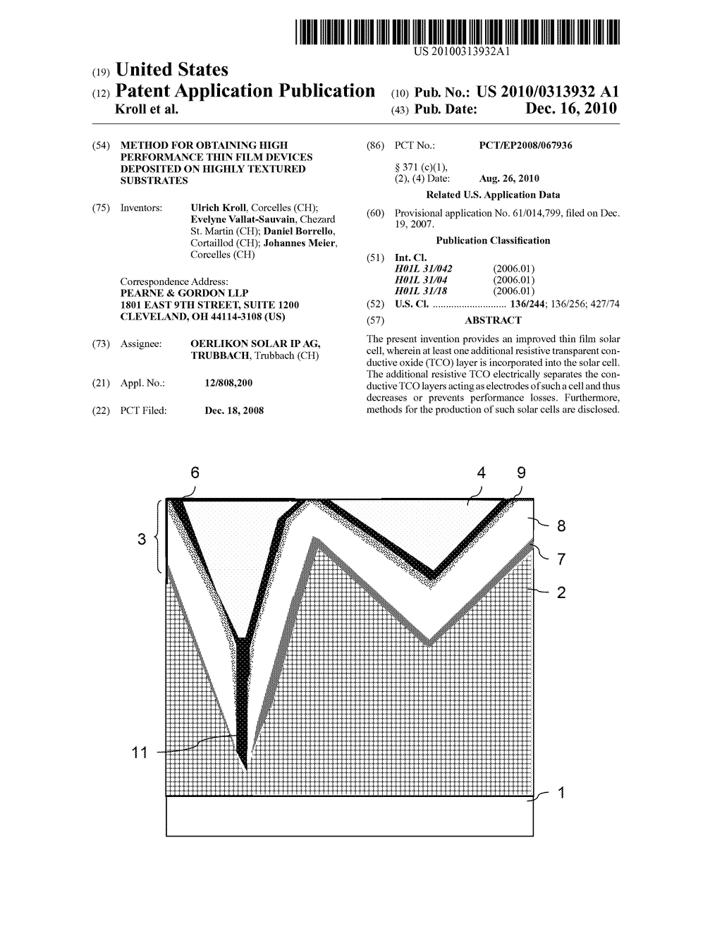 METHOD FOR OBTAINING HIGH PERFORMANCE THIN FILM DEVICES DEPOSITED ON HIGHLY TEXTURED SUBSTRATES - diagram, schematic, and image 01