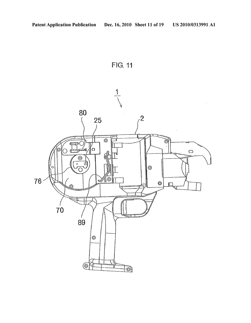 REINFORCING BAR BINDER, WIRE REEL AND METHOD FOR IDENTIFYING WIRE REEL - diagram, schematic, and image 12