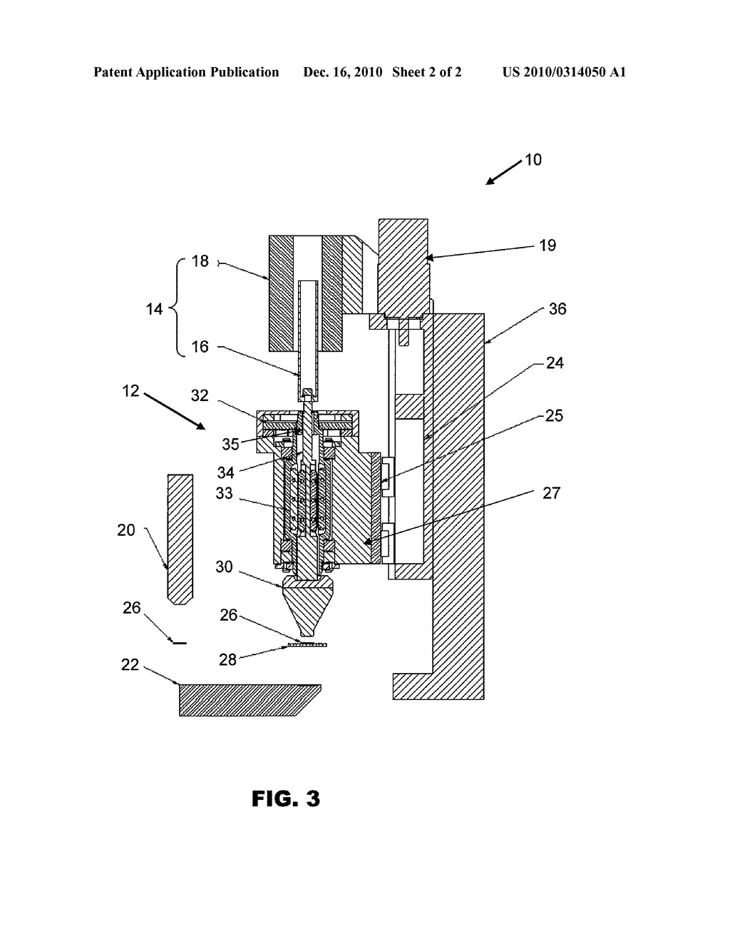 DIE BONDER PROVIDING A LARGE BONDING FORCE - diagram, schematic, and image 03