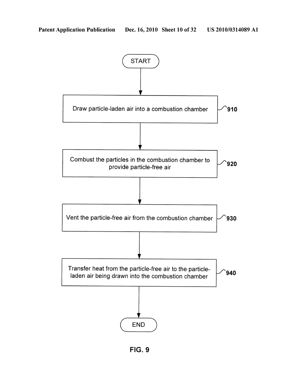 Reduced Backpressure Combustion Purifier - diagram, schematic, and image 11