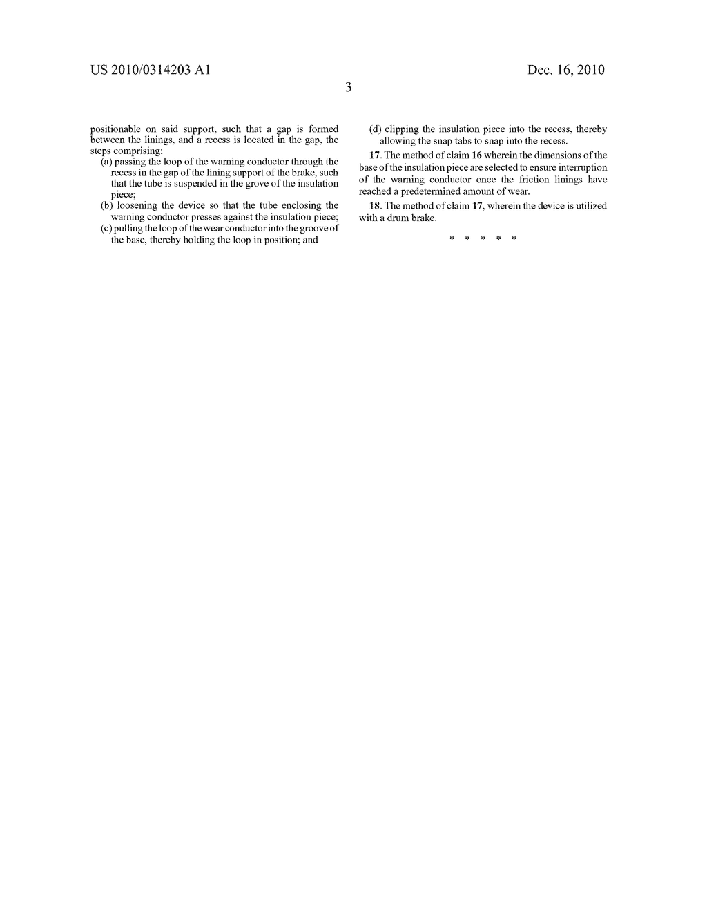 Method for the assembly of a wear indicator on a brake - diagram, schematic, and image 06