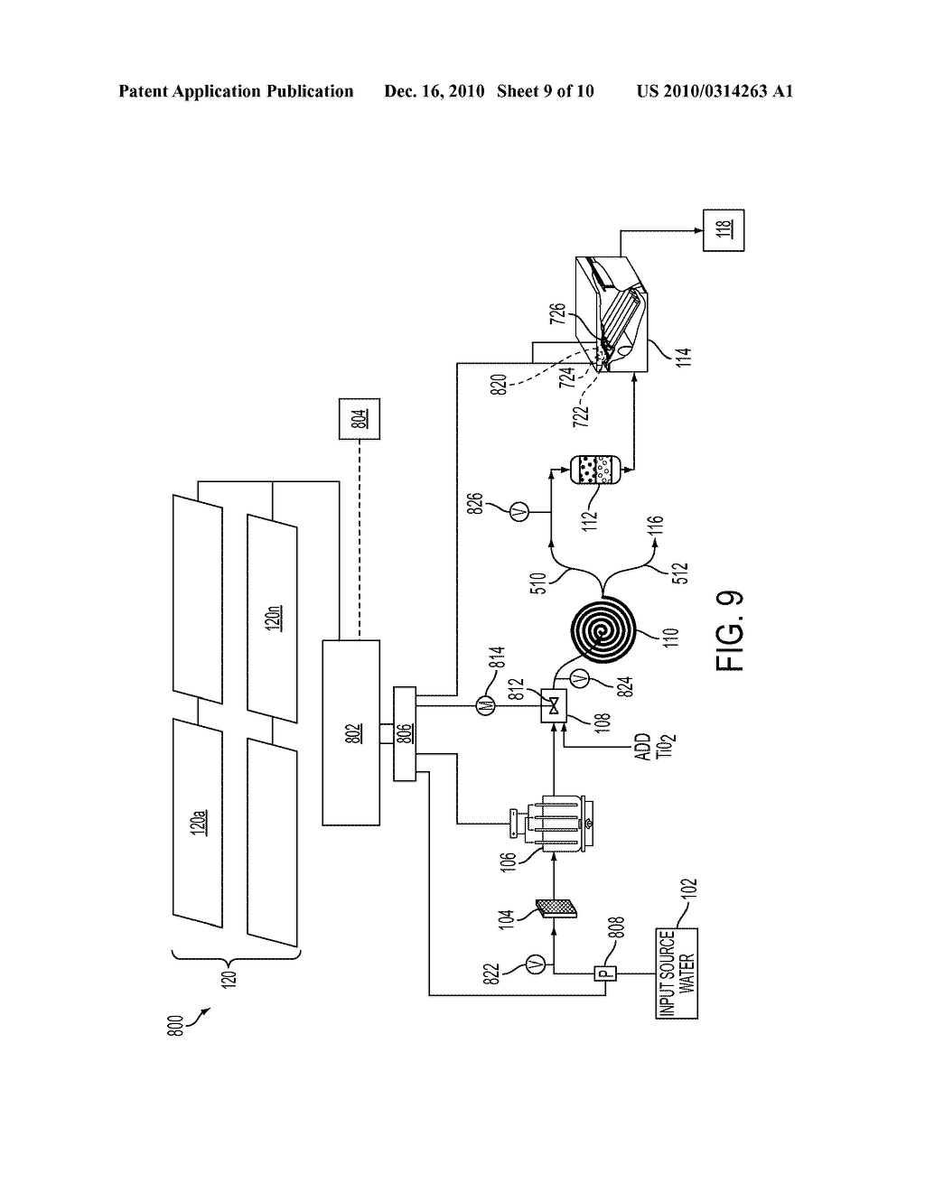 STAND-ALONE INTEGRATED WATER TREATMENT SYSTEM FOR DISTRIBUTED WATER SUPPLY TO SMALL COMMUNITIES - diagram, schematic, and image 10