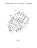 TOP FRAME FOR A GOLF BAG diagram and image