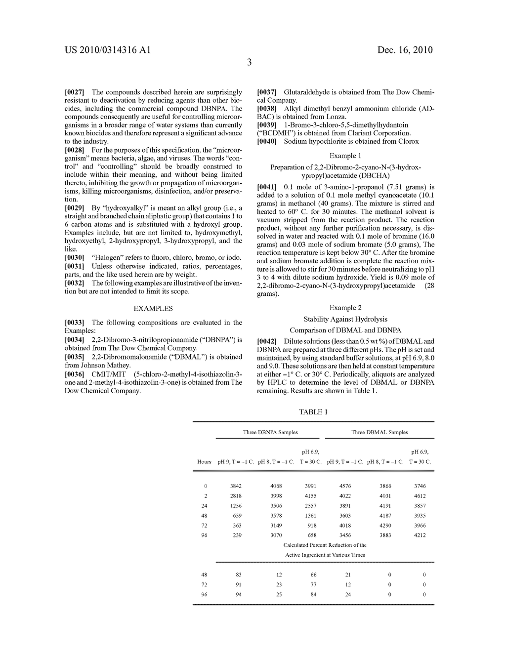 HALOGENATED AMIDES AS BIOCIDES FOR TREATING WATER SYSTEMS CONTAINING REDUCING AGENTS - diagram, schematic, and image 04