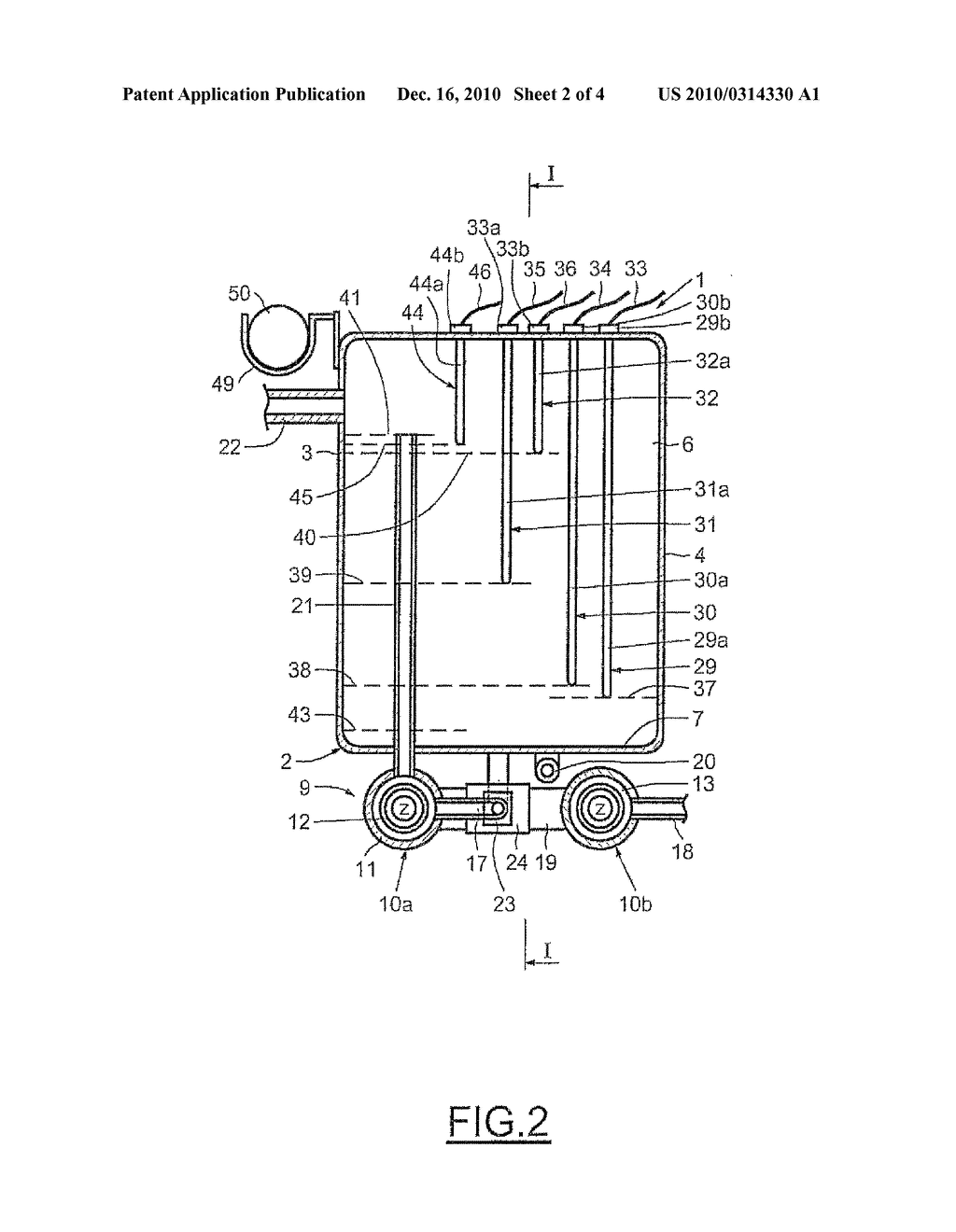 METHOD AND DEVICE FOR TREATING AN EFFLUENT - diagram, schematic, and image 03