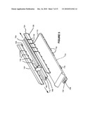 Adjustable pusher tray diagram and image