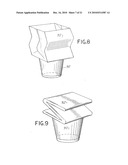 Containers and Serving Trays for Snack Foods diagram and image