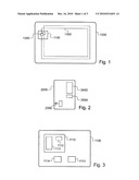 Electronic device and associated method diagram and image