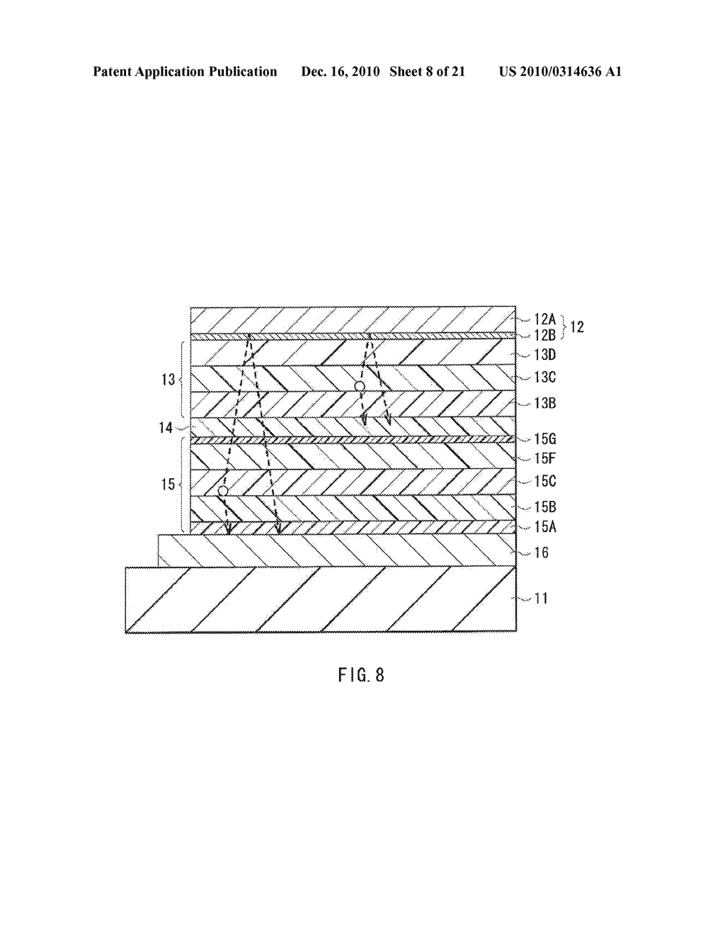 ORGANIC LIGHT EMITTING DEVICE, DISPLAY UNIT INCLUDING THE SAME, AND ILLUMINATING DEVICE INCLUDING THE SAME - diagram, schematic, and image 09